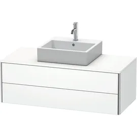 Duravit XSquare Waschtischunterschrank, 2 Schubkästen, Weiß matt