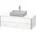 Duravit XSquare Waschtischunterschrank, 2 Schubkästen, Weiß matt