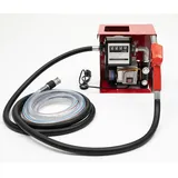 DIFU Dieselpumpe 220V Selbstansaugend Heizölpumpe Kraftstoffpumpe Elektro 550W Biodiesel-Pumpe 60l/min Umfüllpumpe Absaugpumpe mit Druckschlauch