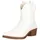 Elara Damen Stiefeletten Cowboy Boots Chunkyrayan 301A31P White PU38