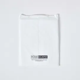 Homescapes Bettlaken Perkal 178 x 255 cm weiß