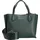 Valentino Fall Re Shopper Kunstleder Dunkelgrün