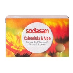 Sodasan Stückseife Calendula & Aloe