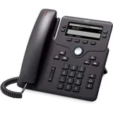 Cisco 6851 - VoIP-Telefon - SIP, SRTP, Telefon, Schwarz