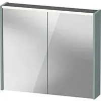Duravit D-Code Spiegelschrank Verspiegelt DC71060HGHG1000 800x700x148, Fjordgrün Matt, Steckdose