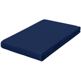 schlafgut Frottex 140 x 200 - 160 x 200 cm blue deep