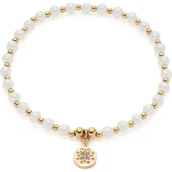 Leonardo Armband Edelstahl gold Damen 