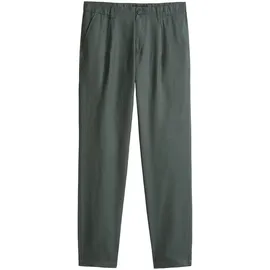 Marc O'Polo Leinenhose mit Gürtelschlaufen Modell 'OSBY jogger Oliv, 34/32
