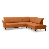 Musterring Ecksofa MR 1350 Leder Gelb Curry 297 x 229 cm