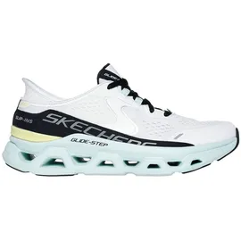 SKECHERS Glide Step Altus White Synthetic / Mesh / Multi Trim 40
