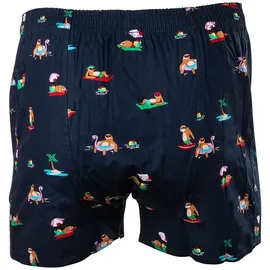 Happy Shorts Webboxershorts Poolparty/Donkeys/Mexican Cactus XL 3er Pack
