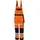 Vizwell Herren Warnschutz-kontrast-latzhose Vwtc115 Gr. 52 orange/marine
