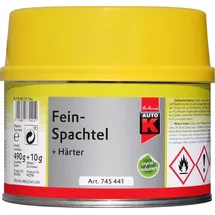 OEM Auto-k Feinspachtel + Härter 500 G Spachtel Spachtelmasse