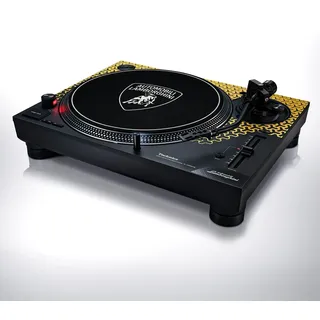 Technics SL-1200M7PEY, Lamborghini Edition Direktantrieb-Plattenspieler-System, Kernloser Motor, Vinyl-Plattenspieler mit 3 Geschwindigkeiten, Nadelbeleuchtung, Gelb