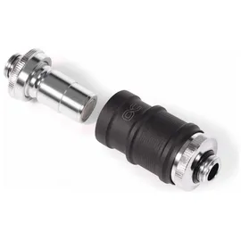 Alphacool ES Schnellverschluss BLH1A PushIn Set AG-AG, schwarz