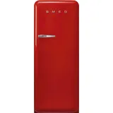Smeg FAB28RRD6 Retro-Kühlschrank (270 l, 1530 mm hoch, Rot)