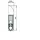 ATHMER Türdichtung Wind-Ex 1-310 1-seitig Länge 735 mm Aluminium silberfarben eloxiert