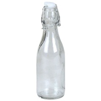 Buri Drahtbügelflasche 0,25 Liter Glasflasche Bügelflaschen Bügelverschluss