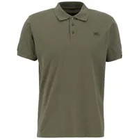 Alpha Industries X-Fit Polo Poloshirt für Herren Dark Green