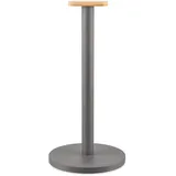 Alessi Küchenrollenhalter Mattina Stahl Grau Dunkelgrau