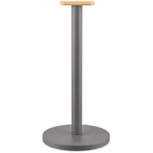 Alessi Küchenrollenhalter Mattina Stahl Grau Dunkelgrau