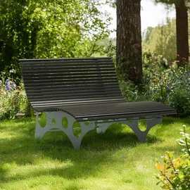 Home Deluxe Wellenliege NIRA Anthrazit