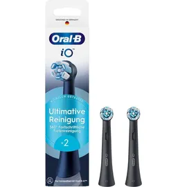 Oral-B iO Ultimative Reinigung Aufsteckbürste schwarz 2 St. 