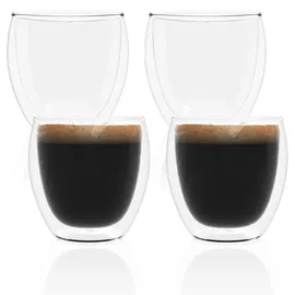 Intirilife Espressoglas Kaffeeglas 0,08 l 4 St.