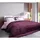 poyet motte made in france Poyet Motte Calgary Bettbezug Polyester Pflaume/Parma, Polyester, Prune/Parme, 260x240x1 cm