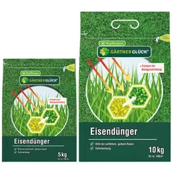 RAIFFEISEN GÄRTNERGLÜCK Eisendünger – Für sattes Grün & gesunde Pflanzen