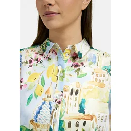 Milano Italy Hemdblusenkleid Freizeitkleid Blau 44