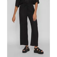 VILA Vipricil RW 7/8 Pant/Su- Noos Hose, schwarz, 38