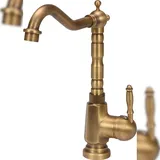 TRIZERATOP RETRO BRONZE Einhebelmischer Braun