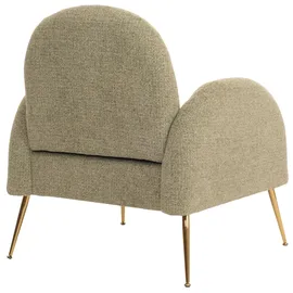 Mendler Lounge-Sessel HWC-N69 Chenille 74 x 88 x 74 cm hellgrün