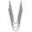 Rundstricknadelset CraSy Trio Silber 2 25 3