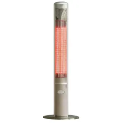 Terrassenheizer für den Außenbereich Modena Inox 1800W elektrischer. Ideal für Restaurants und Hotels.