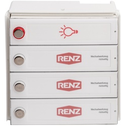 RSA2-kompakt Kunststoff Block (3x Klingel/1xLicht)