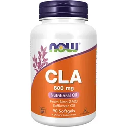 Now Foods CLA (Conjugated Linoleic Acid) 800 mg (90 Weichkapseln)