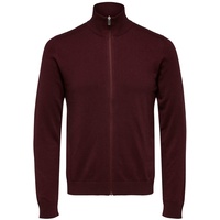 Selected HOMME SLHBERG FULL ZIP CARDIGAN Teak Grau L