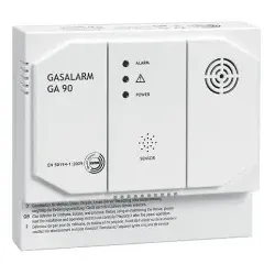 Indexa 22152 Gasmelder 230V, Gasalarm mit Relais, Methan (Erdgas), Propan, Butan (Flüssiggas) GA90-230 GA90230