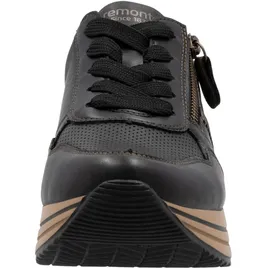 REMONTE Damen D1318 Sneaker, Schwarz, 40 EU