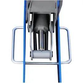 Güde Rangierwagenheber Aluminium/Stahl 100-465 mm blau/silber