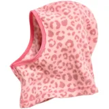 Playshoes Fleece-Schlupfmütze Leo-Print Rosa