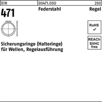 Industrial Quality Supplies DIN 471 Sicherungsringe Federstahl 77 x