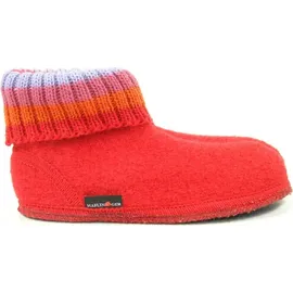 HAFLINGER Paul mit Kragen aus reiner Schurwolle rot, 38