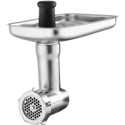 Kitty Professional Edelstahl-Fleischwolf kompatibel mit KitchenAid Küchenmaschinen  - Version 2 Neu