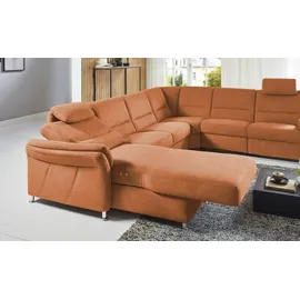 meinSofa Wohnlandschaft Donald ¦ orange ¦ Maße (cm): B: 330 H: 89 T: 262.0