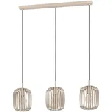 EGLO Pendelleuchte Romazzina 3-flammig Sandfarben