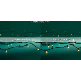 Lumineo Kaemingk Lichterkette LED Basic 180 LED, warmweiß