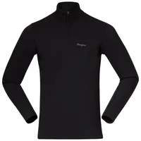 Bergans Midtli Midlayer Half Zip Men black XXL